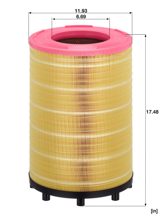 Air filter Mann-Filter C 31 014