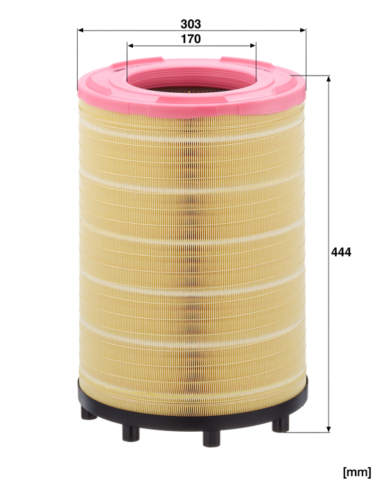 Air filter Mann-Filter C 31 016