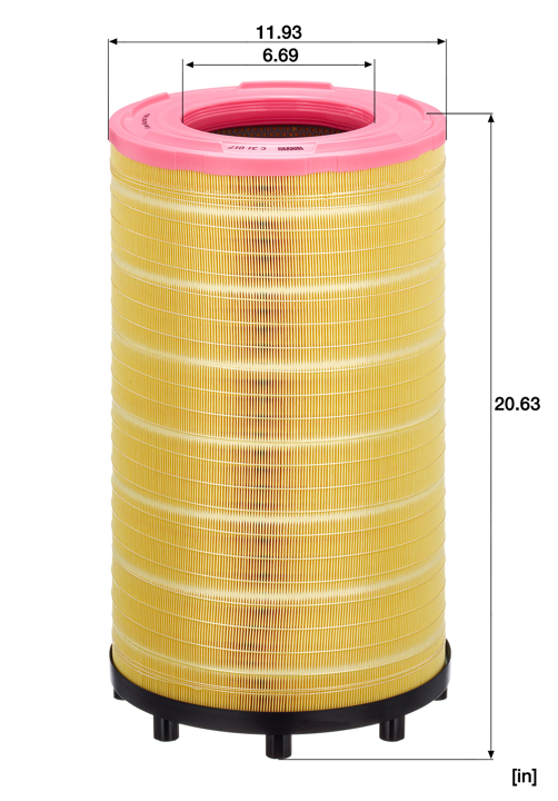 Air filter Mann-Filter C 31 017