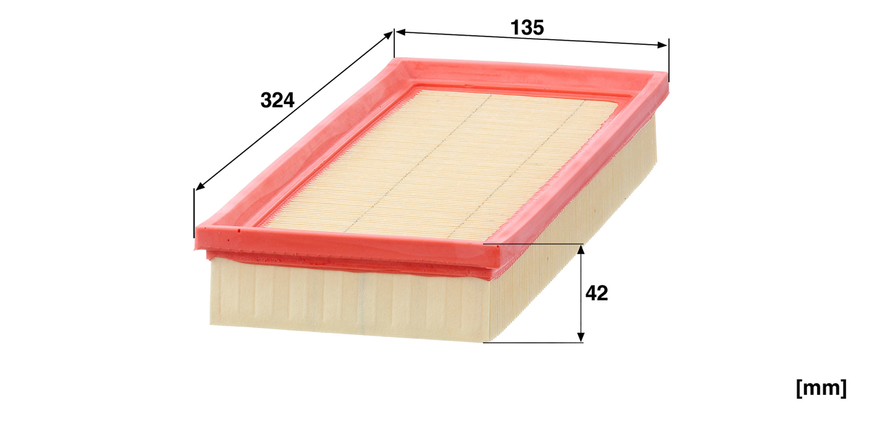 Air filter Mann-Filter C 3383/1