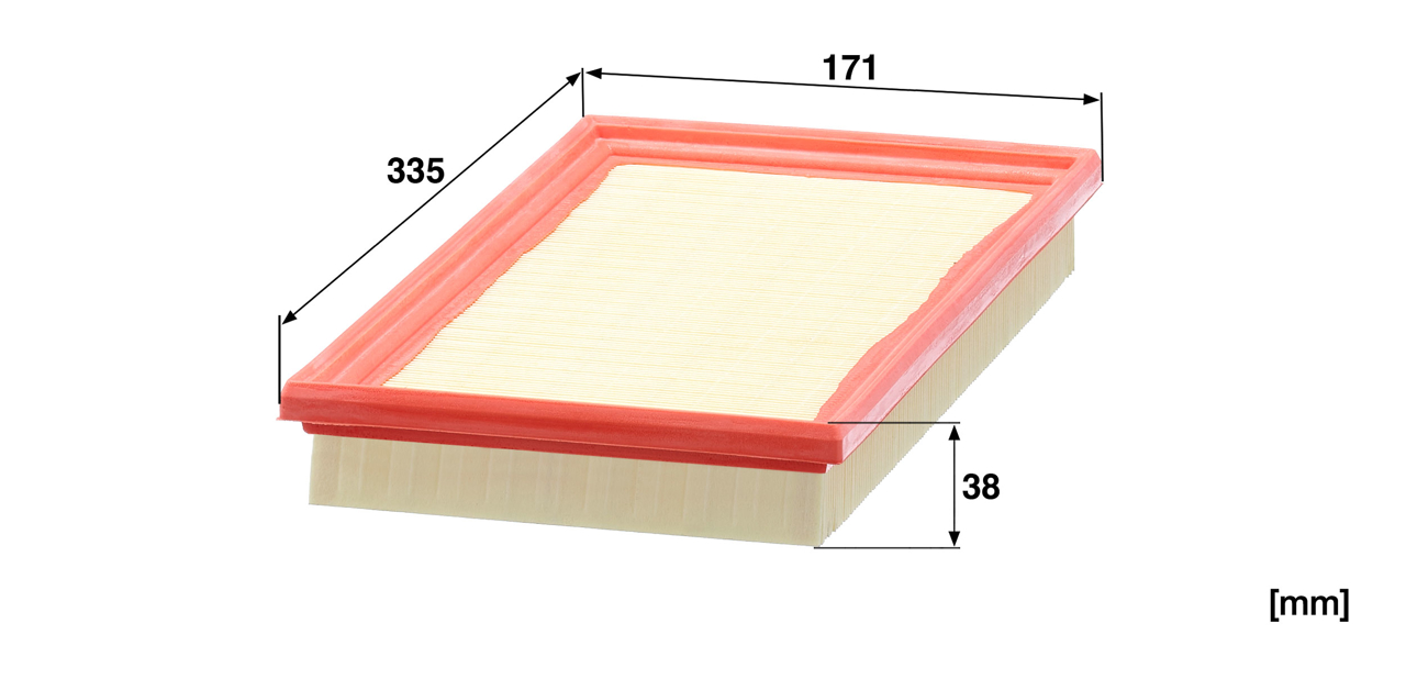 Air filter Mann-Filter C 34 100