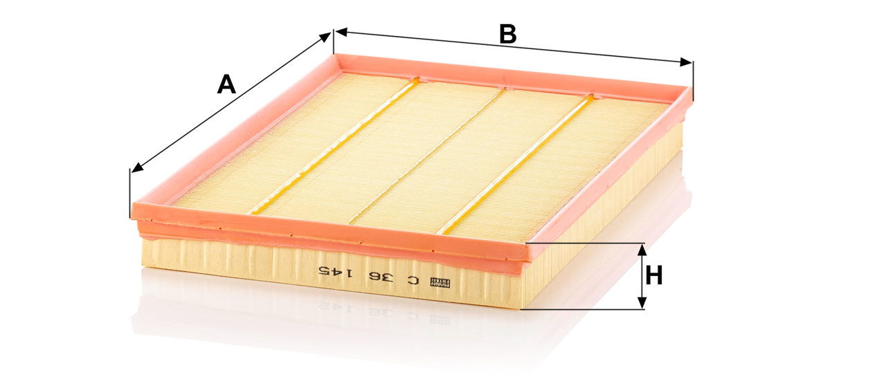 Buy Mann-Filter C 36 145 at a low price in United Arab Emirates!