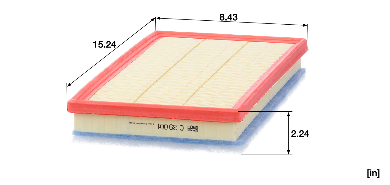 Air filter Mann-Filter C 39 001