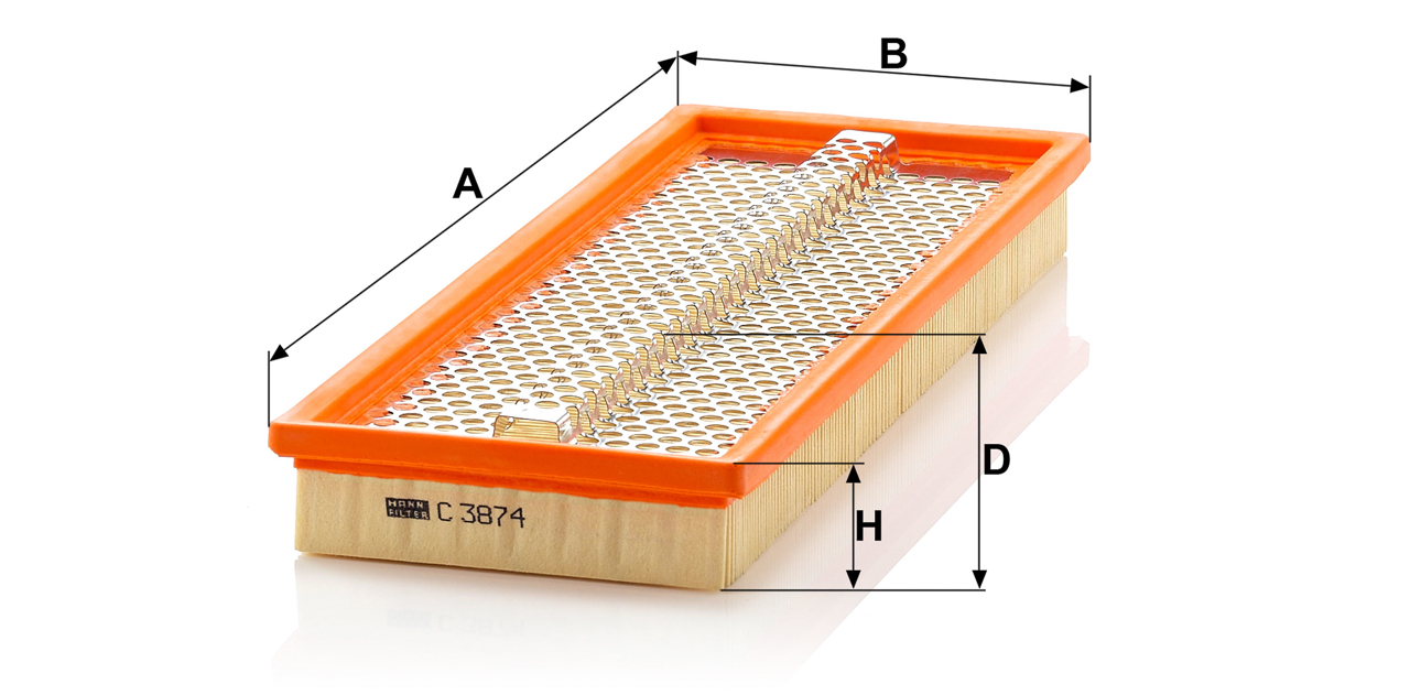 Buy Mann-Filter C 3874 at a low price in United Arab Emirates!
