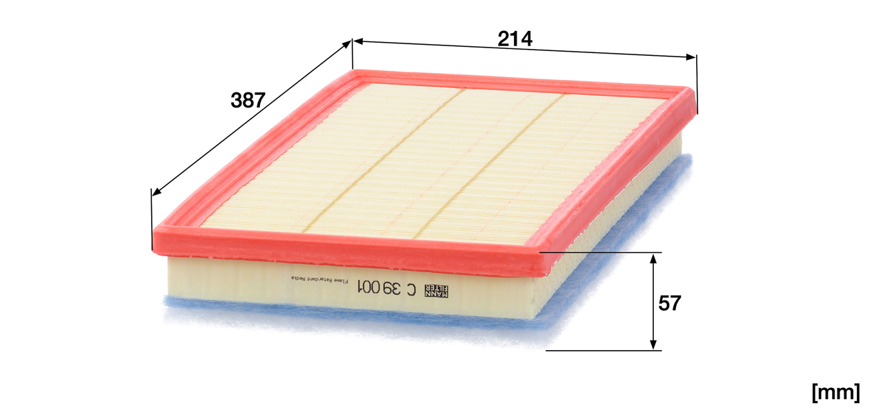 Buy Mann-Filter C 39 001 at a low price in United Arab Emirates!