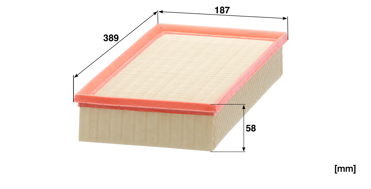 Air filter Mann-Filter C 39 219