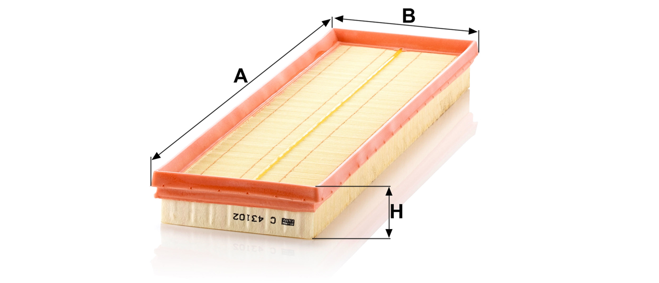 Buy Mann-Filter C 43 102 at a low price in United Arab Emirates!