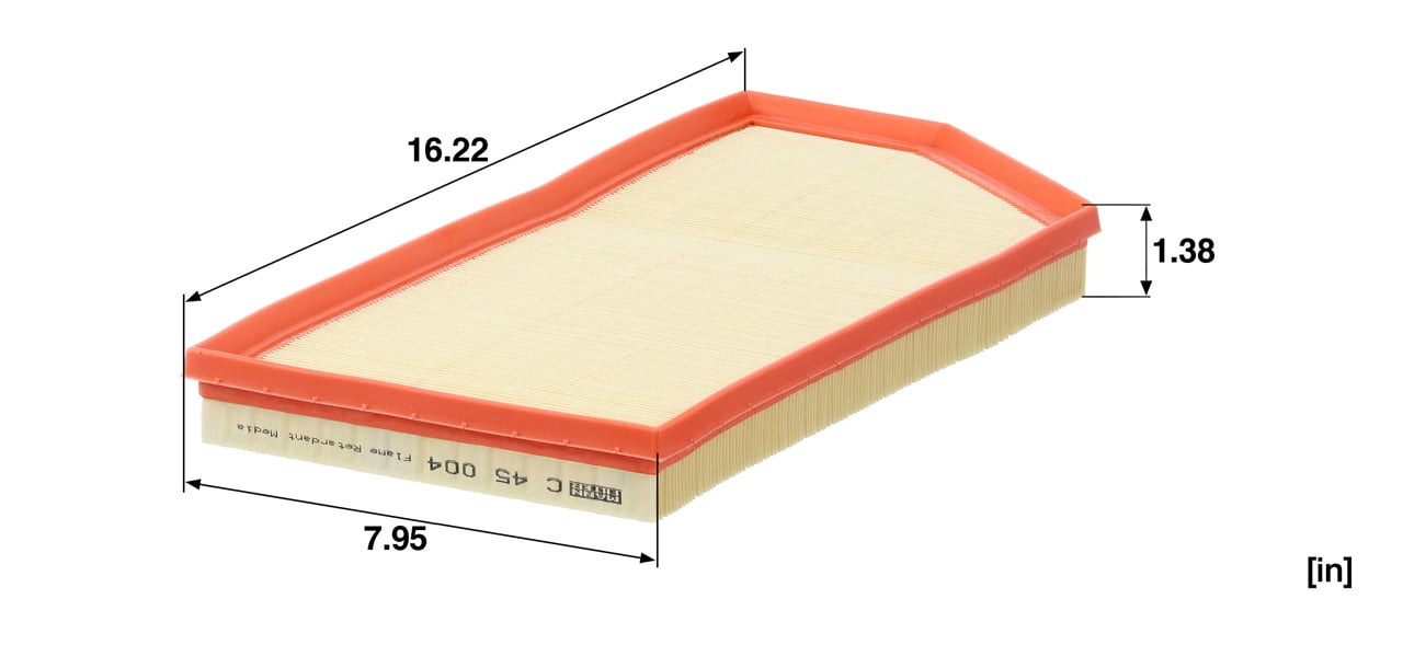 Air filter Mann-Filter C 45 004