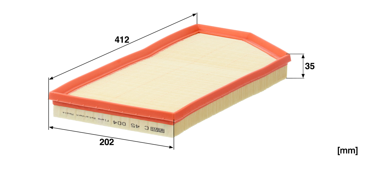 Buy Mann-Filter C 45 004 at a low price in United Arab Emirates!