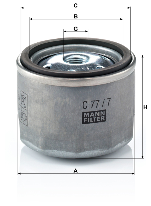 Buy Mann-Filter C 77/7 at a low price in United Arab Emirates!