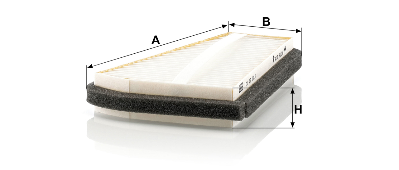 Buy Mann-Filter CU 17 003 at a low price in United Arab Emirates!