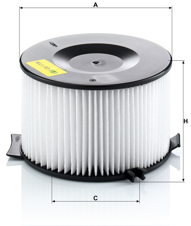Buy Mann-Filter CU 1738 at a low price in United Arab Emirates!