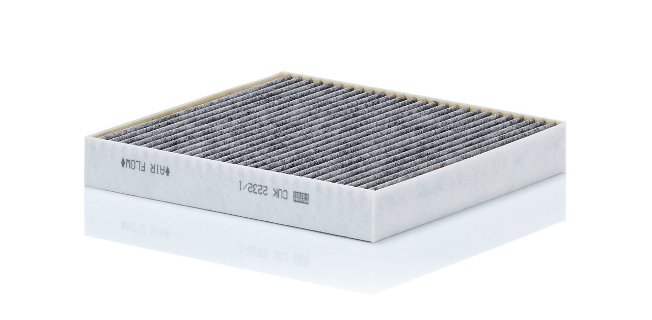 Air conditioning filter Ferrari FF: CUK22321 Mann-Filter Cabin carbon filter