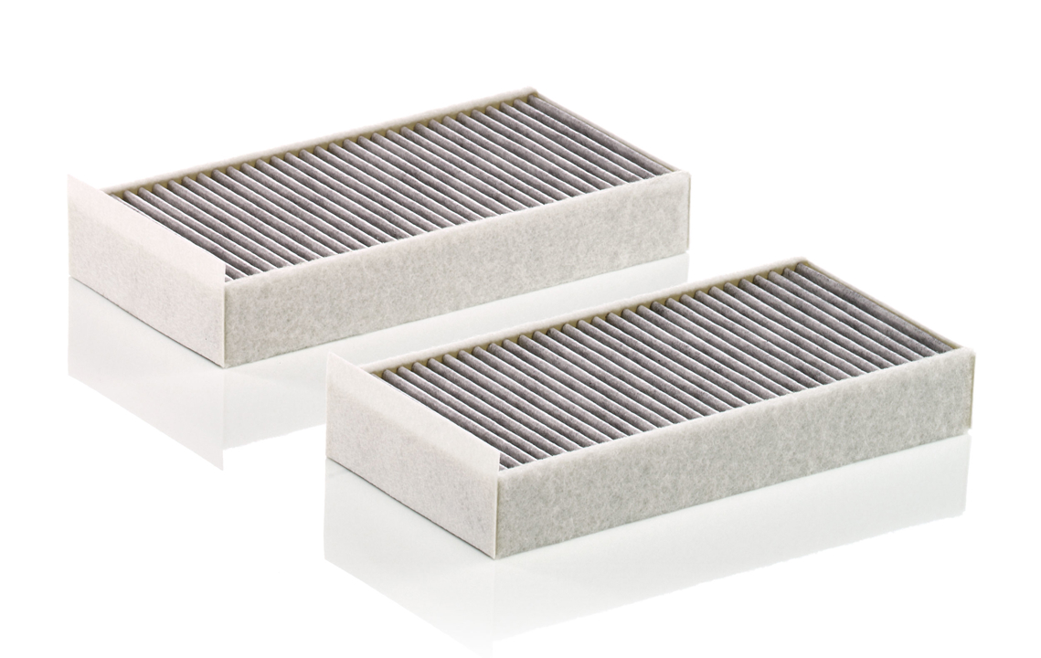 Air conditioning filter Mini: CUK230152 Mann-Filter Cabin filter with activated carbon