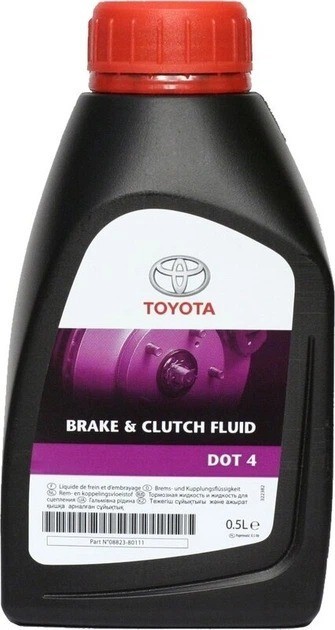 0882380111 Toyota Brake fluid Toyota DOT 4, 0,5L