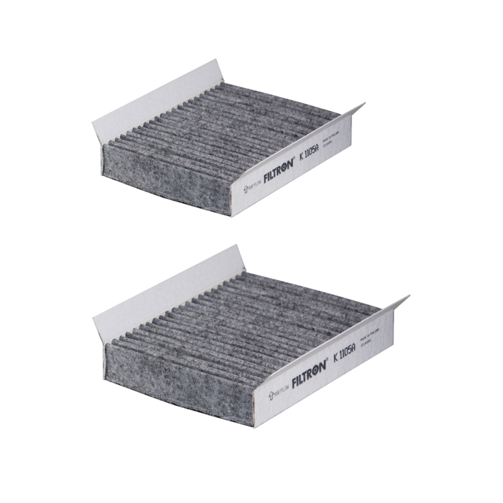 Filtron K 1105A-2X Cabin filter with activated carbon K1105A2X K1105A2X Filtron Cabin filter with activated carbon