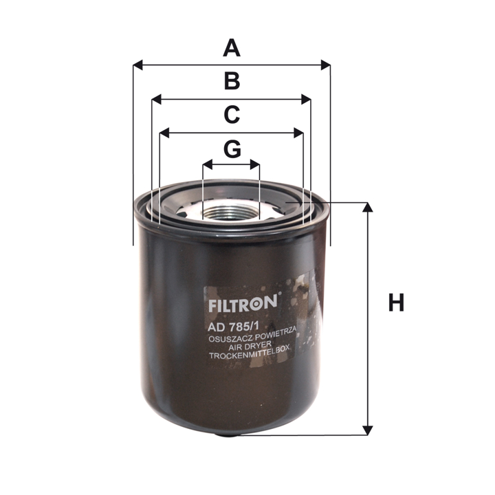 Filtron Dehumidifier filter – price 96 PLN