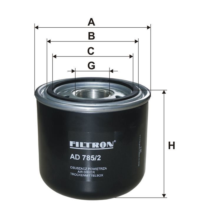 Filtron Dehumidifier filter – price 98 PLN