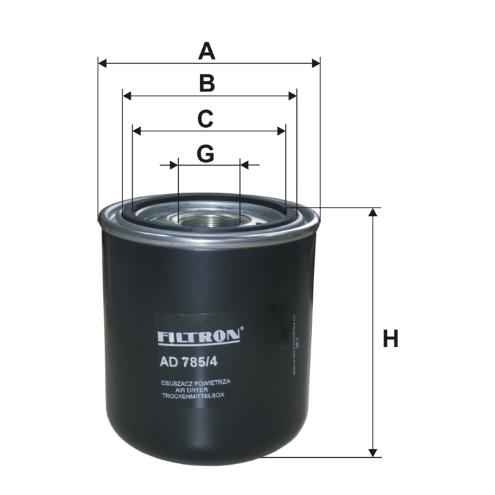 Filtron Dehumidifier filter – price 110 PLN