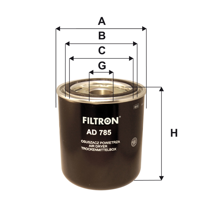 Filtron Dehumidifier filter – price 82 PLN