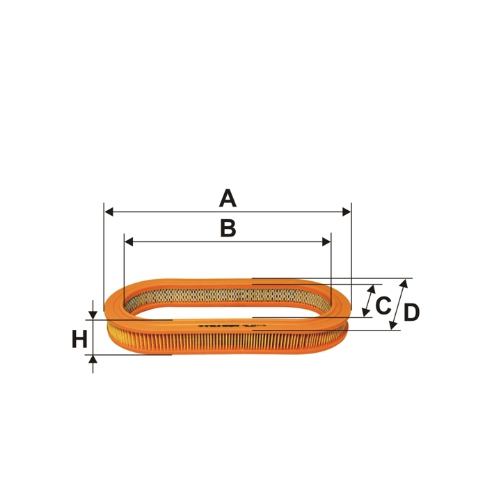 Filtron Air filter – price 31 PLN