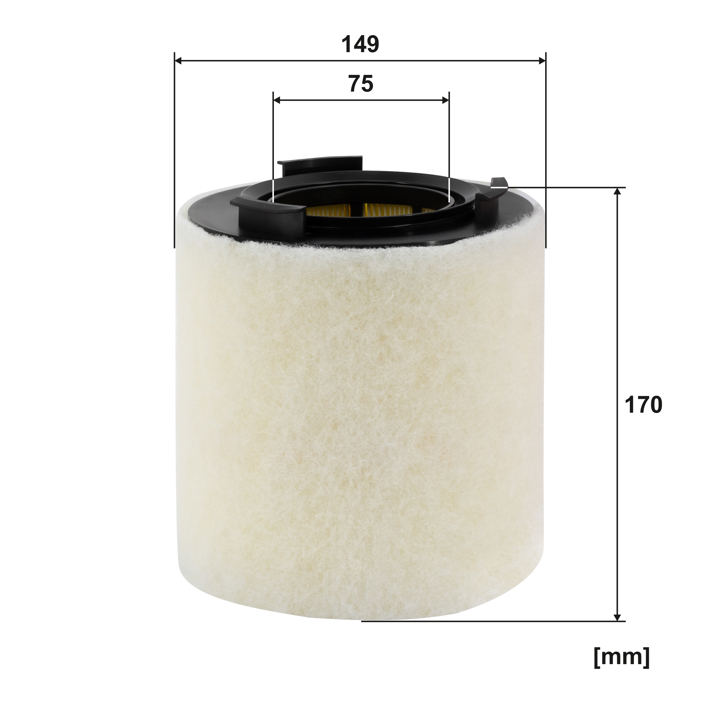 Air filter Filtron AK 370/2
