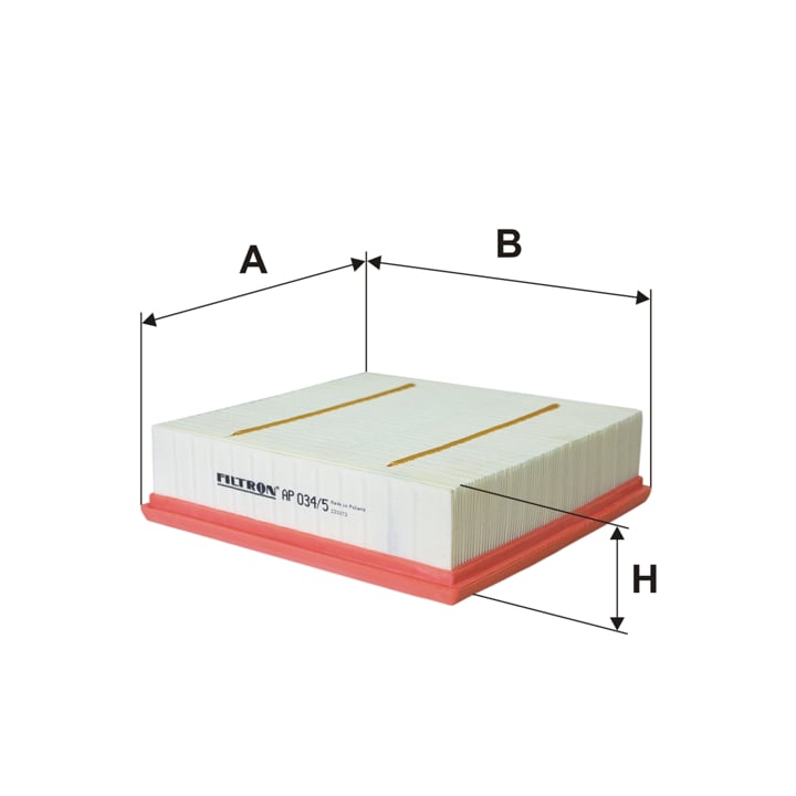 Air filter Filtron AP 034/5