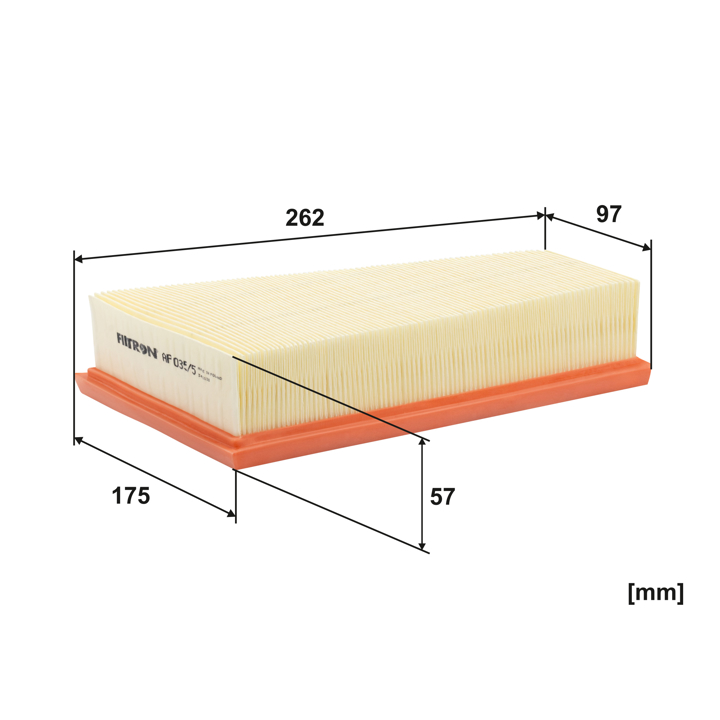 Air filter Filtron AP 035/5