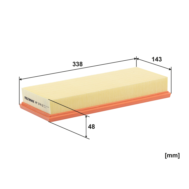 Air filter Filtron AP 074/3
