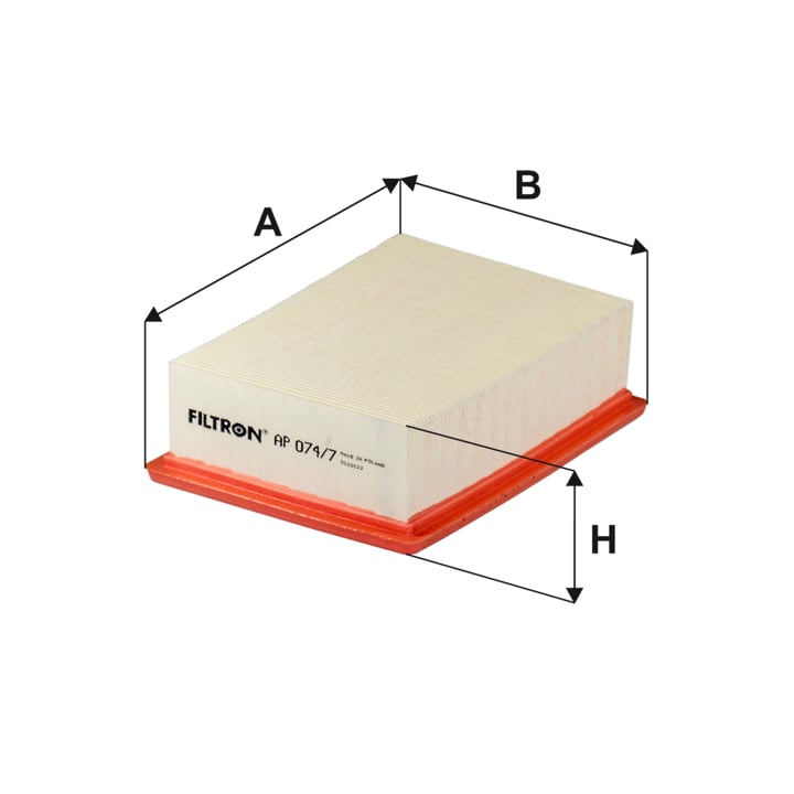 Air filter Filtron AP 074/7