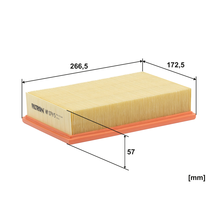 Air filter Filtron AP 074/5