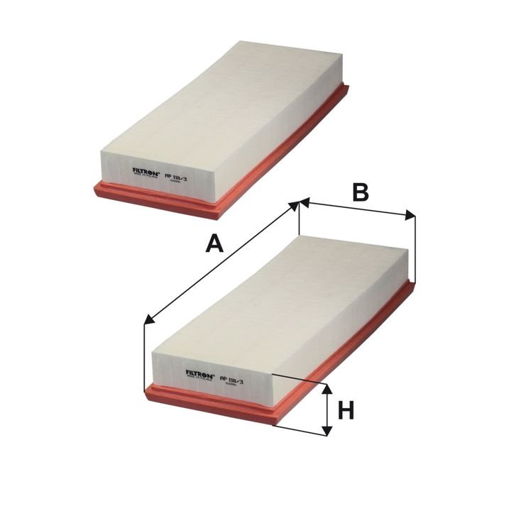 Air filter Filtron AP 118/3-2X
