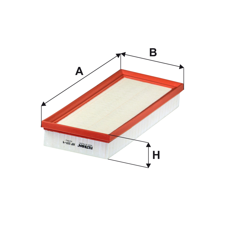 Air filter Filtron AP 119/4