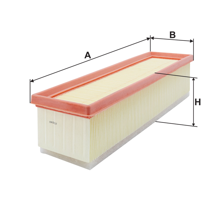 Air filter Filtron AP 119/7