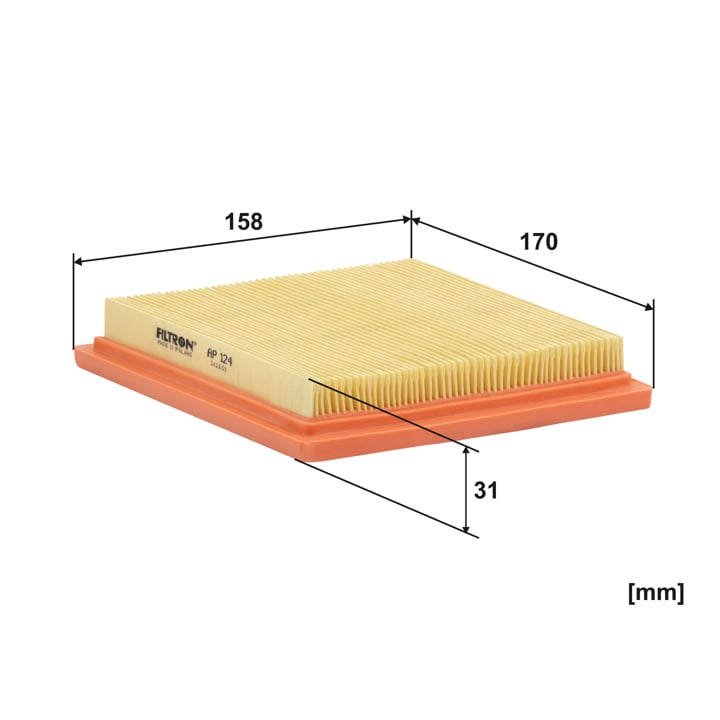 Air filter Filtron AP 124