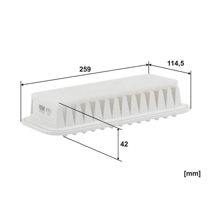 Air filter Filtron AP 142/1