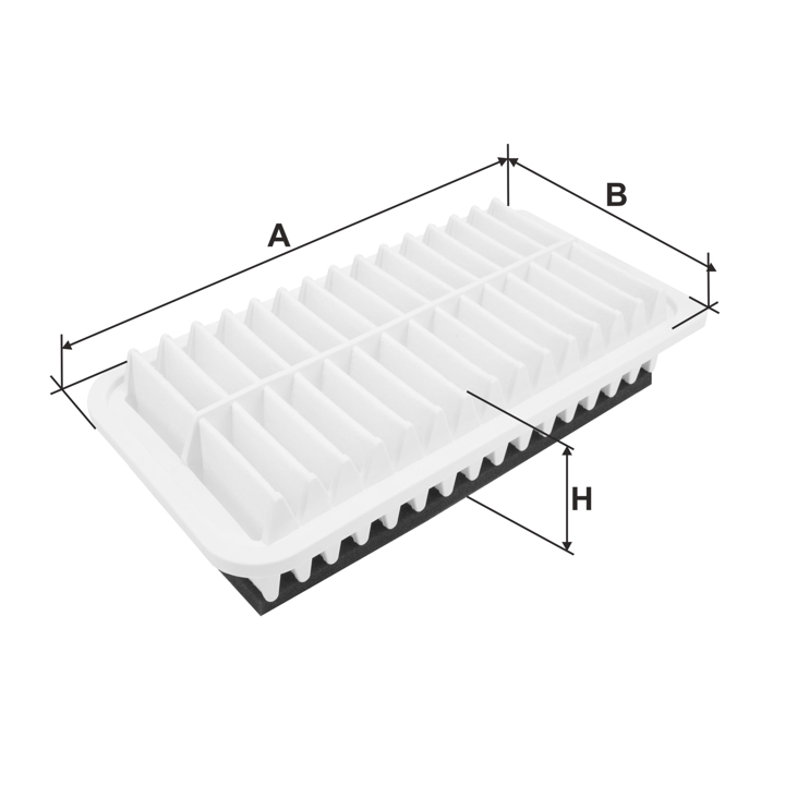 Air filter Filtron AP 142/3