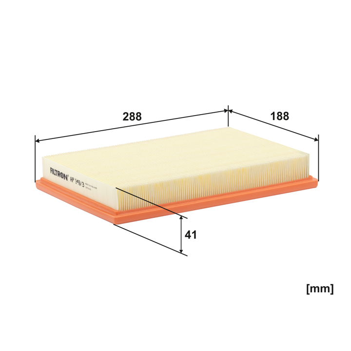 Air filter Filtron AP 149/3