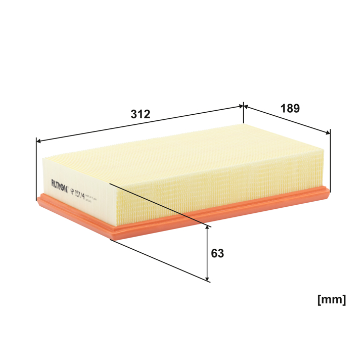 Air filter Filtron AP 157/4