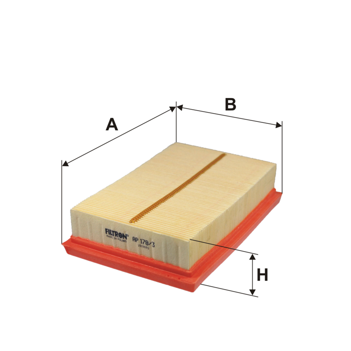 Air filter Filtron AP 178/3
