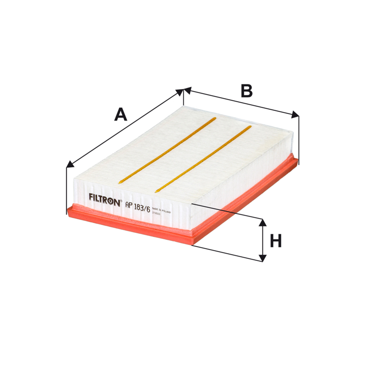 Air filter Filtron AP 183/6