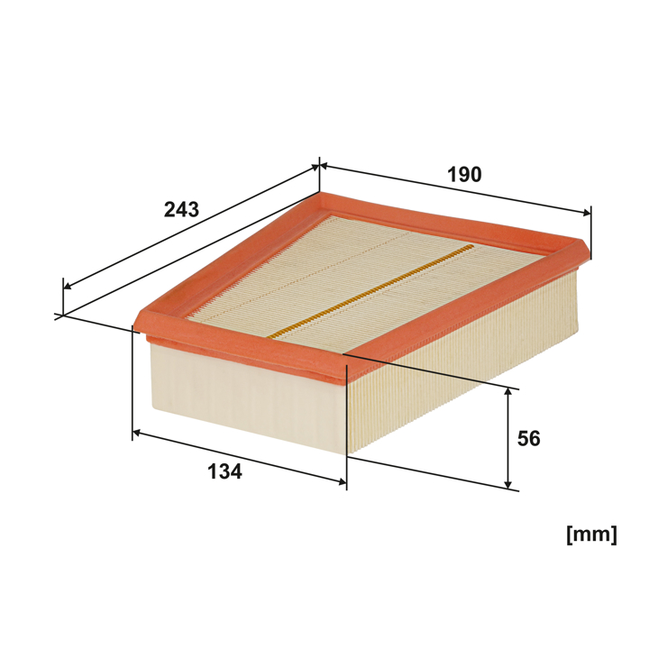 Air filter Filtron AP 185/2