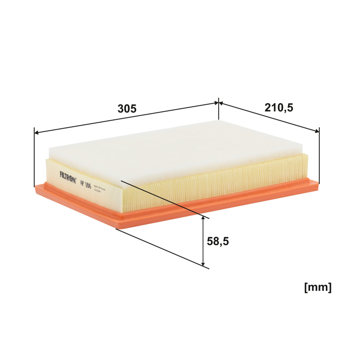 Air filter Filtron AP 186