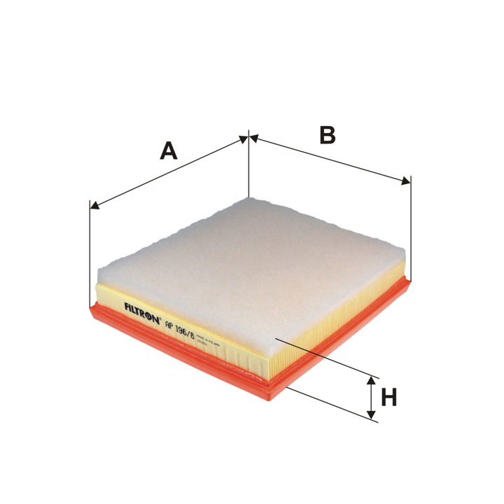 Air filter Filtron AP 196/8