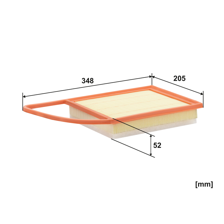 Air filter Filtron AP 196