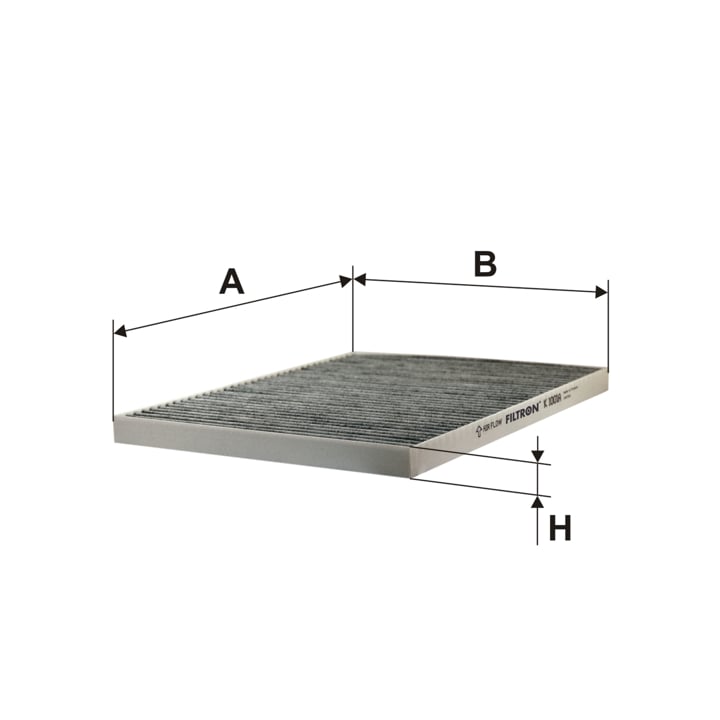 Filtron Cabin filter with activated carbon – price 37 PLN