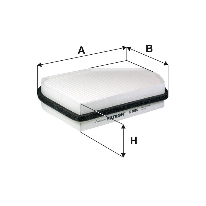 Cabin filter Filtron K 1016