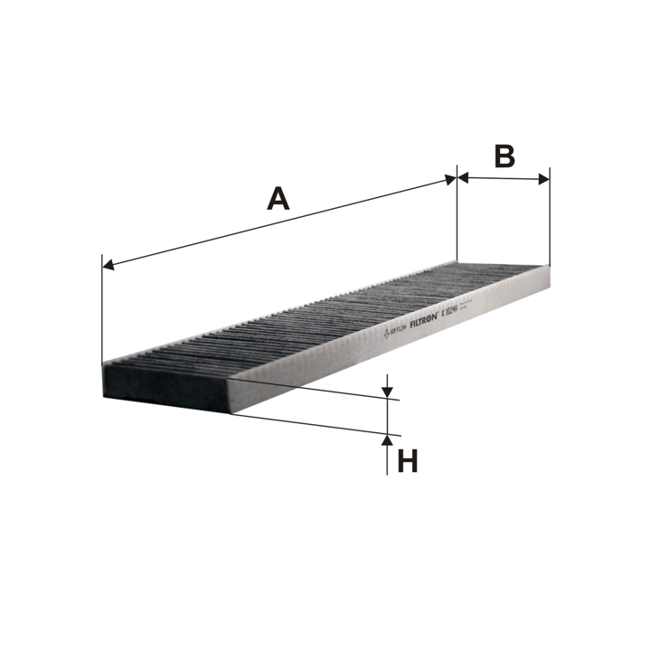 Filtron Cabin filter with activated carbon – price 40 PLN