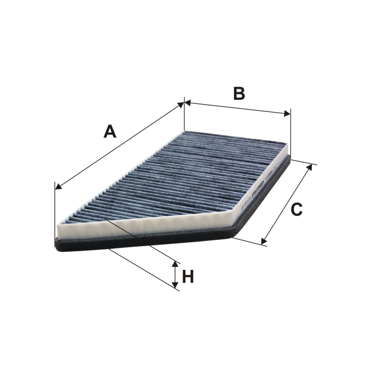 Filtron Cabin filter with activated carbon – price 35 PLN