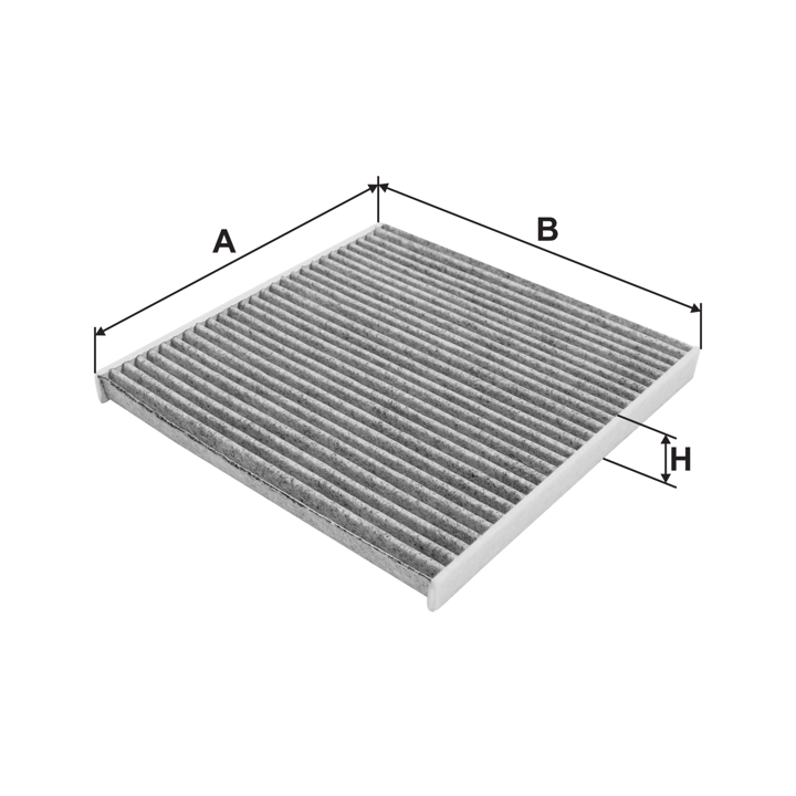 Cabin filter with activated carbon Filtron K 1083A